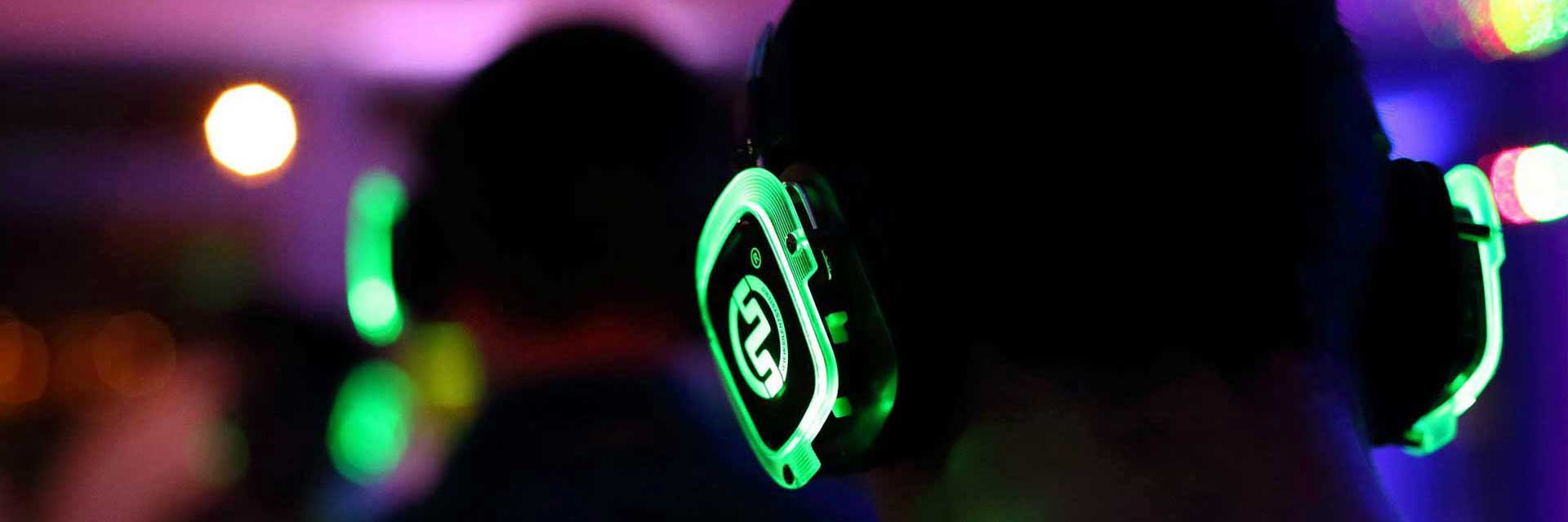 party-silent-disco Hörlurar för silent disco och silent party: den kompletta guiden