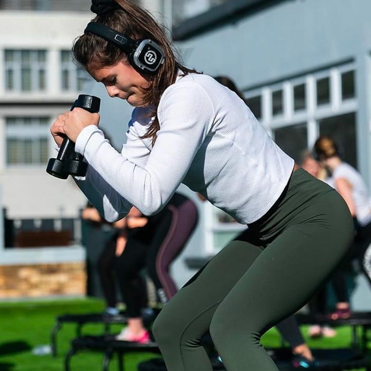 Silent fitness with Silentsystem wireless headphones