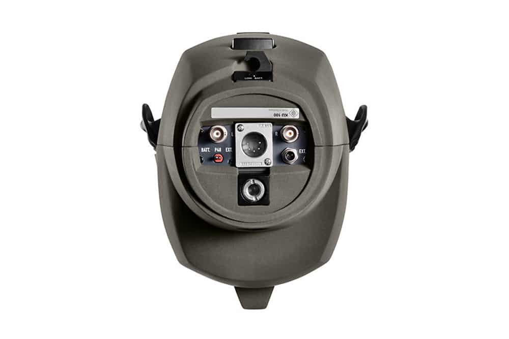 Connectors of the Neumann KU 100 binaural microphone