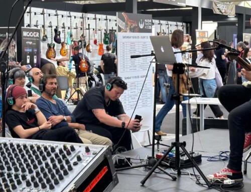 Högupplöst ljud för musikmässor