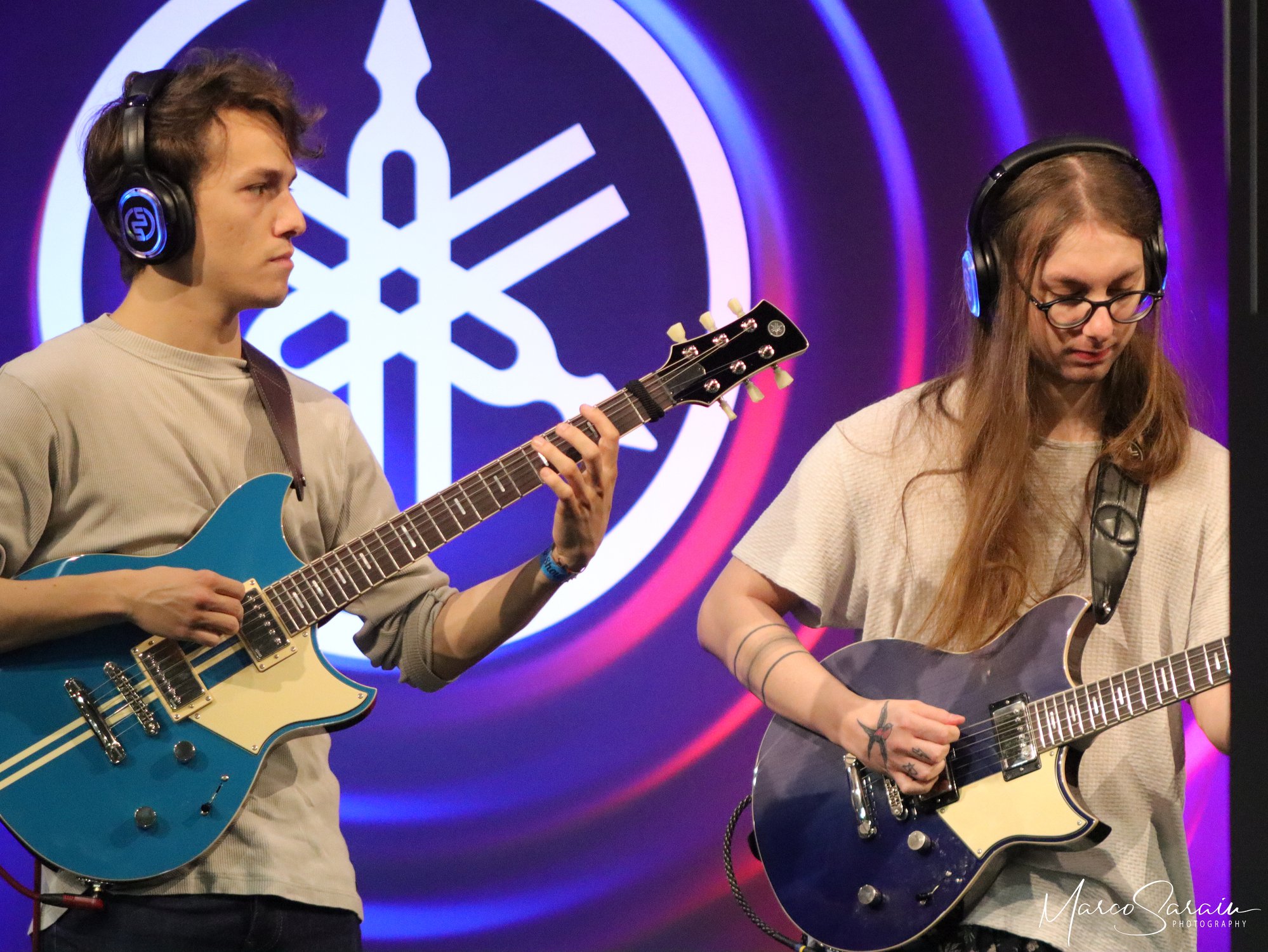 yamaha-guitarshow-silentsystem Yamaha på Guitar Show med Silentsystems trådlösa hörlurar - RF-system för musikmässor